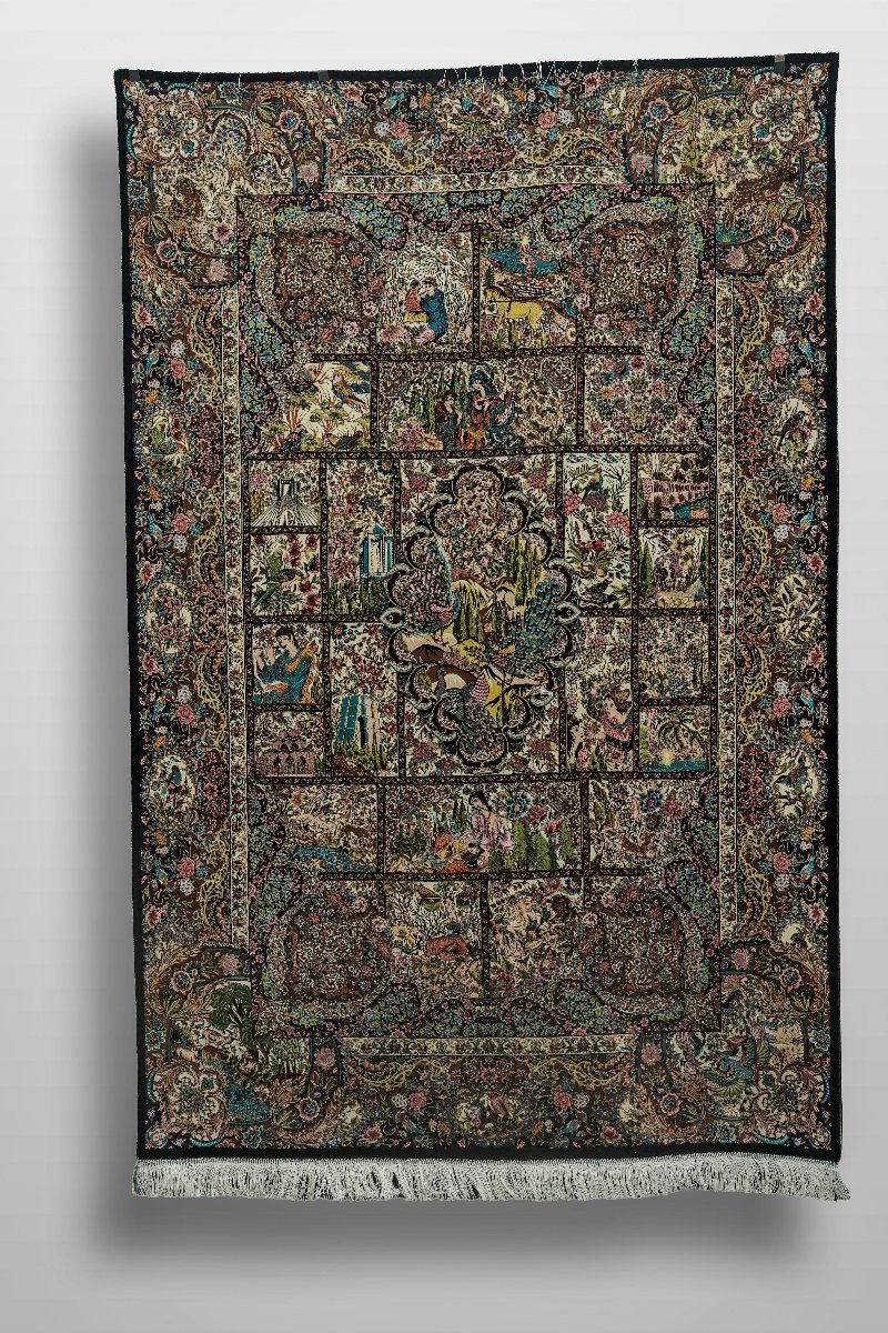 Royal Persian Tales Silk Rug