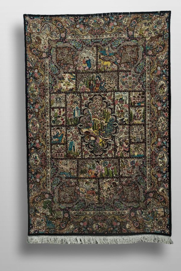 Royal Persian Tales Silk Rug