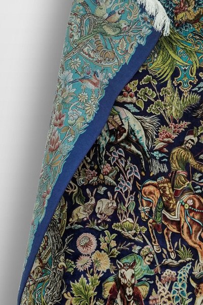 Enchanted Phoenix Garden Silk Rug — 3