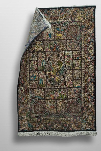 Royal Persian Tales Silk Rug — 5