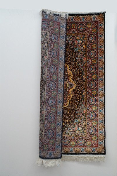 Midnight Floral Medallion Rug — 3