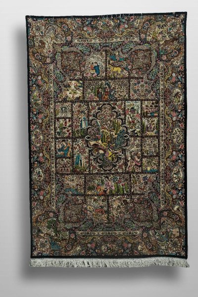 Royal Persian Tales Silk Rug — 1